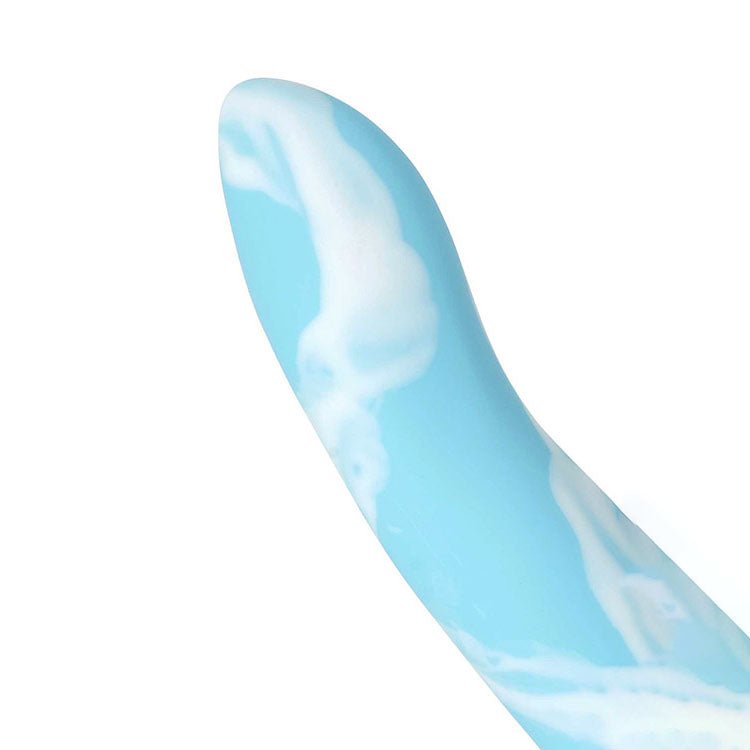 Adam And Eve Wonder Blue White Dildo For Pleasure - DONGS