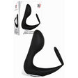 Adam & Eve Adam's Rechargeable Prostate Pleaser & C - Ring - Black USB Rechargeable Anal Plug with Cock Ring - ANAL TOYS