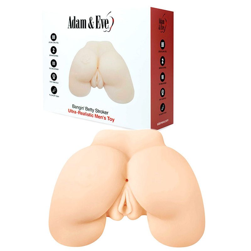 Adam & Eve Bangin' Betty - Flesh Doggy - Style Masturbator - MASTURBATORS