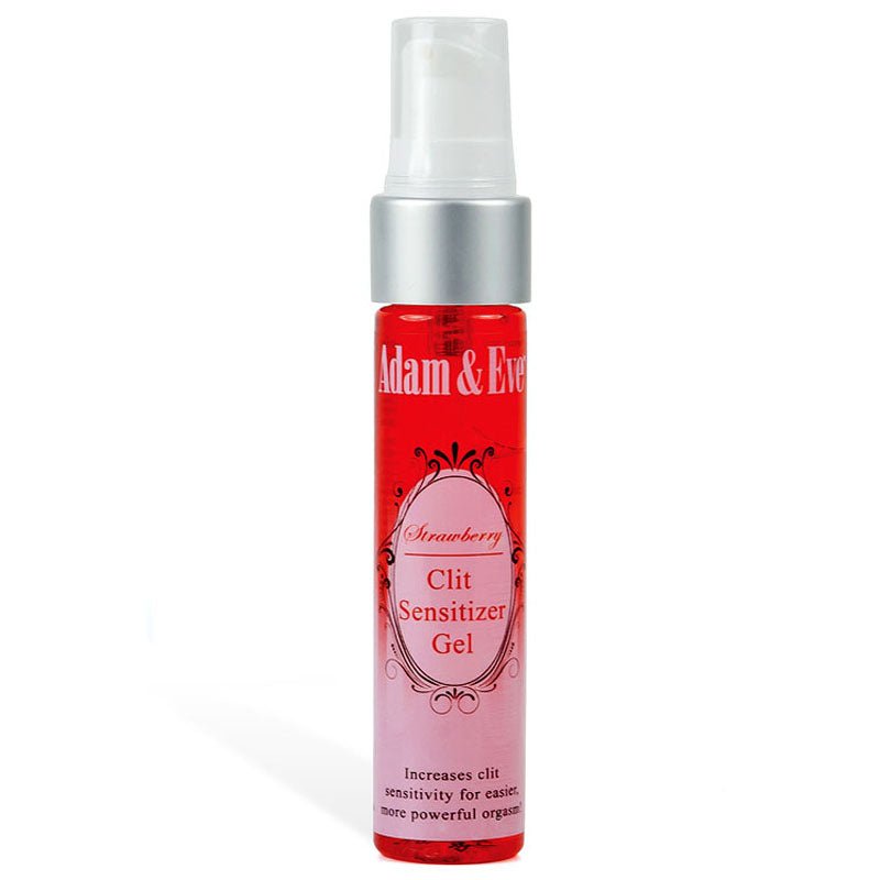 Adam & Eve Clit Sensitiser Gel - Strawberry Flavoured Female Enhancer - 29 ml Bottle - ENHANCERS