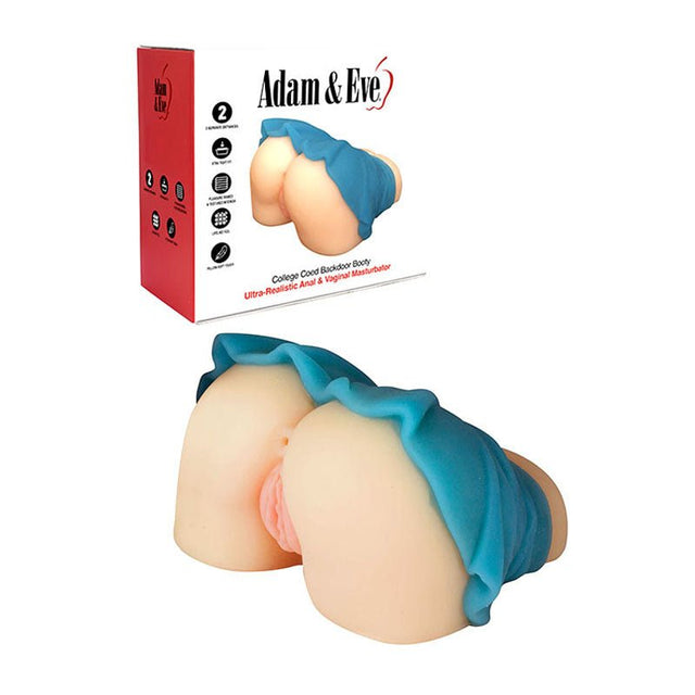 Adam & Eve COLLEGE COED BACKDOOR BOOTY - Flesh Doggy Style Masturbator - MASTURBATORS