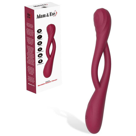 Adam & Eve INFINITY - Red Bendable Vibrator - VIBRATORS