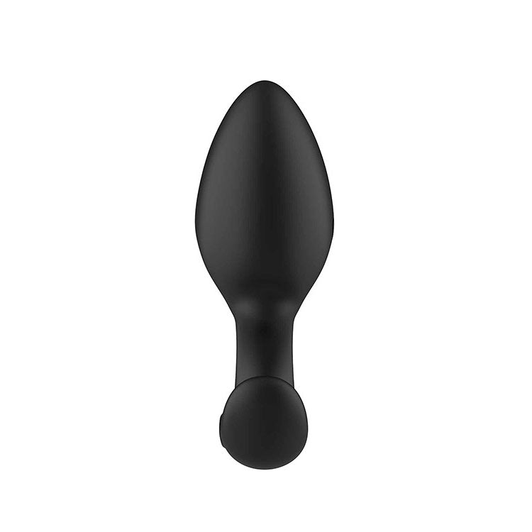 Adam & Eve OMEGA Vibrating Plug - Black - ANAL TOYS