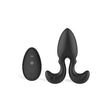 Adam & Eve OMEGA Vibrating Plug - Black - ANAL TOYS