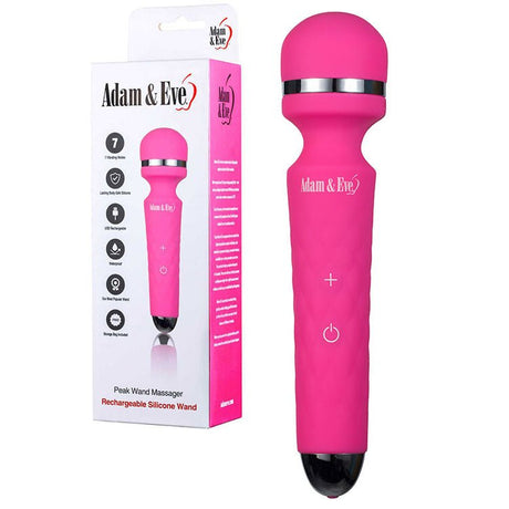 Adam & Eve Peak Wand Massager - Rechargeable Wand - VIBRATORS