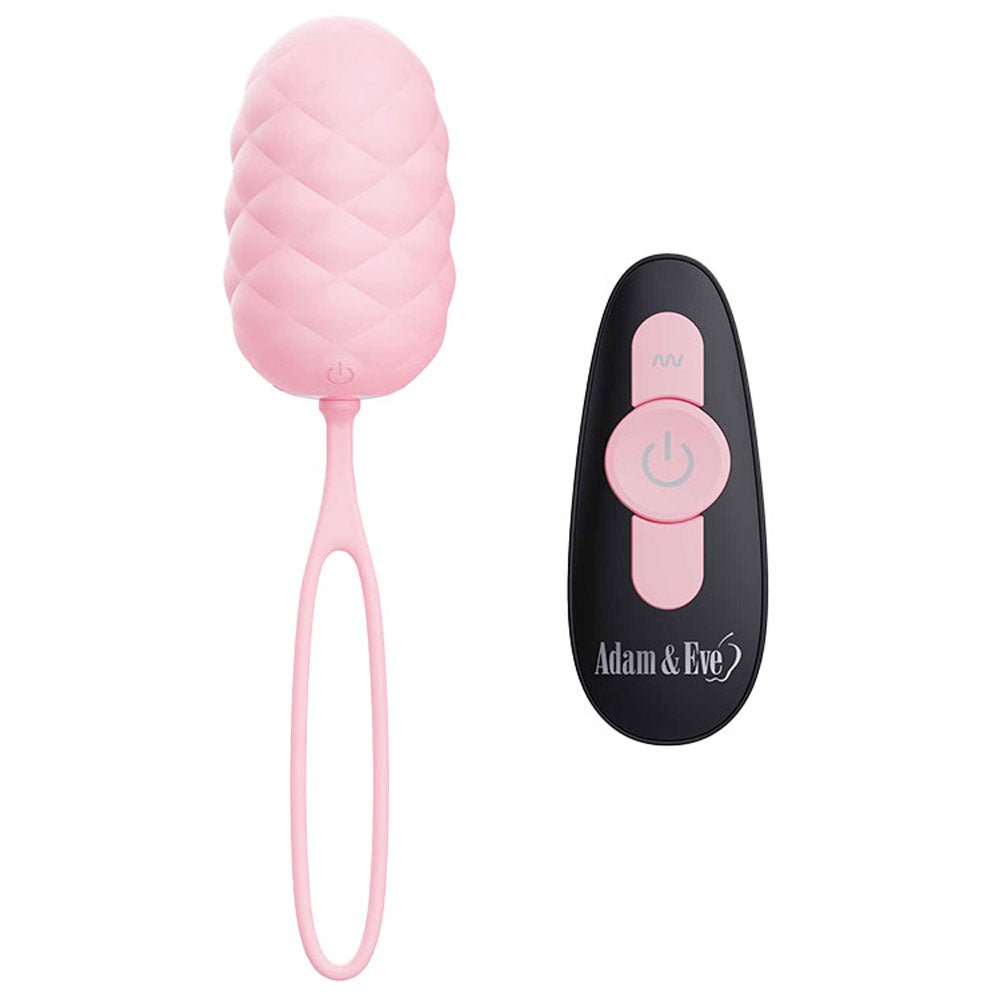 Adam & Eve PILLOW TALK EGG - Vibrating Egg with Wireless Remote Control - BULLETS & EGGS