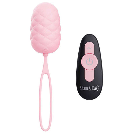 Adam & Eve PILLOW TALK EGG - Vibrating Egg with Wireless Remote Control - BULLETS & EGGS