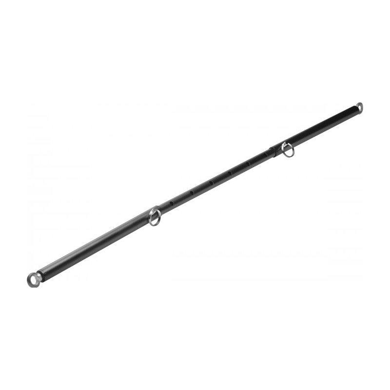 Adjustable Steel Spreader Bar Black - Naughty by Nature Adult Store