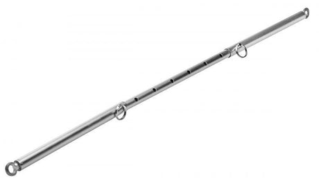 Adjustable Steel Spreader Bar Silver - Naughty by Nature Adult Store