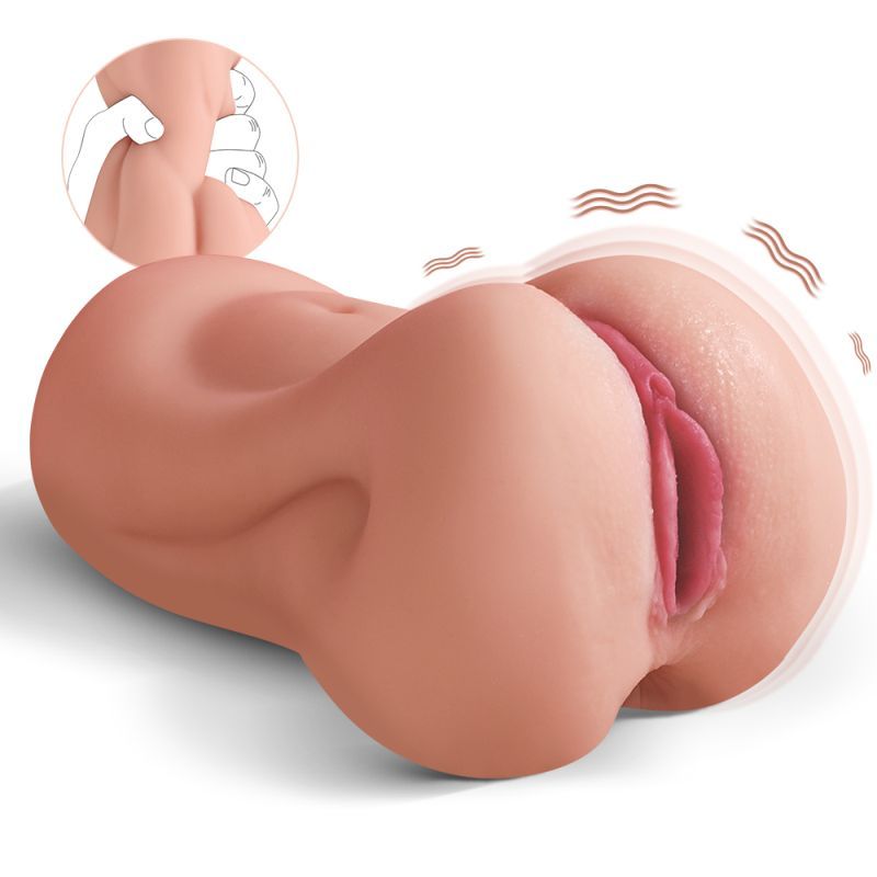 Agatha Realistic Vibrating Vaginal Masturbator - Adult Toys