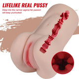 Aggie Realistic Vibrating Vaginal Masturbator - Adult Toys
