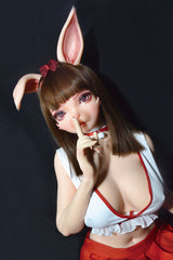 Aida Rina: 150cm/4ft11 Anime Silicone Sex Doll - Sex Doll