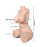 Aiko Life Size Anime Silicone Sex Doll Torso - Sex Doll