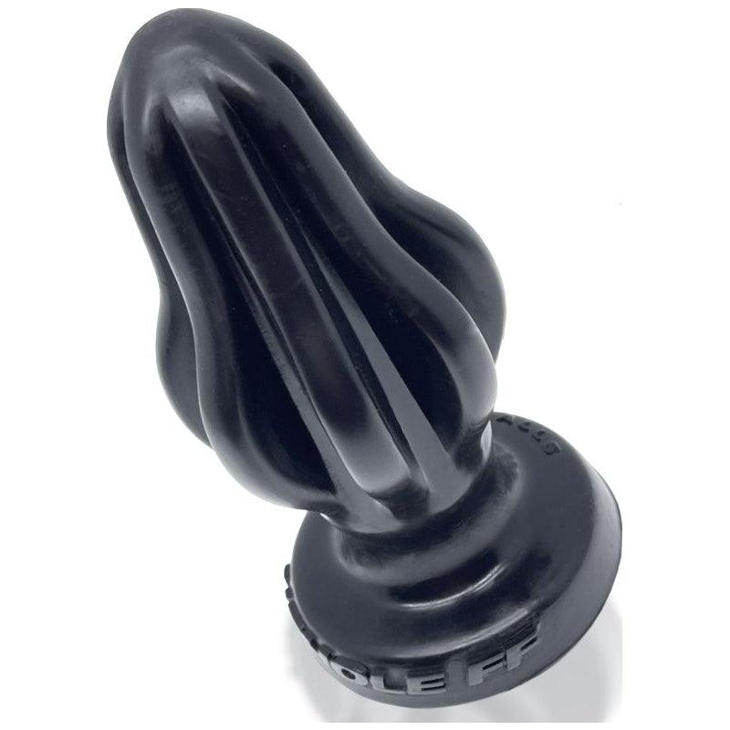 Airhole-1 Finned Buttplug Black - Naughty by Nature Adult Store