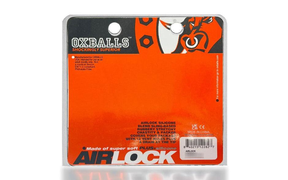 Airlock Air - Lite Vented Chastity Black Ice - Adult Toys