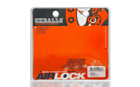 Airlock Air - Lite Vented Chastity Black Ice - Adult Toys