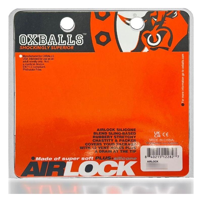 Airlock Air - Lite Vented Chastity Clear Ice - Adult Toys