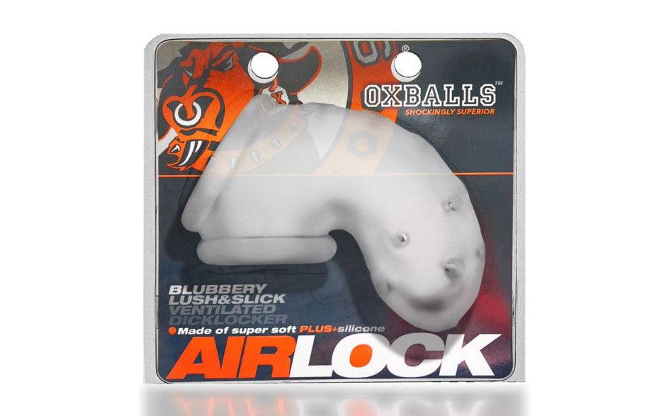 Airlock Air-Lite Vented Chastity Clear Ice - Naughty by Nature Adult Store