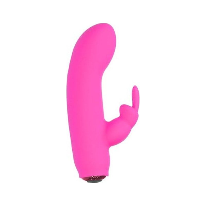 Alices Bunny Rechargeable Bullet w Rabbit Sleeve Pink - Adult Toys