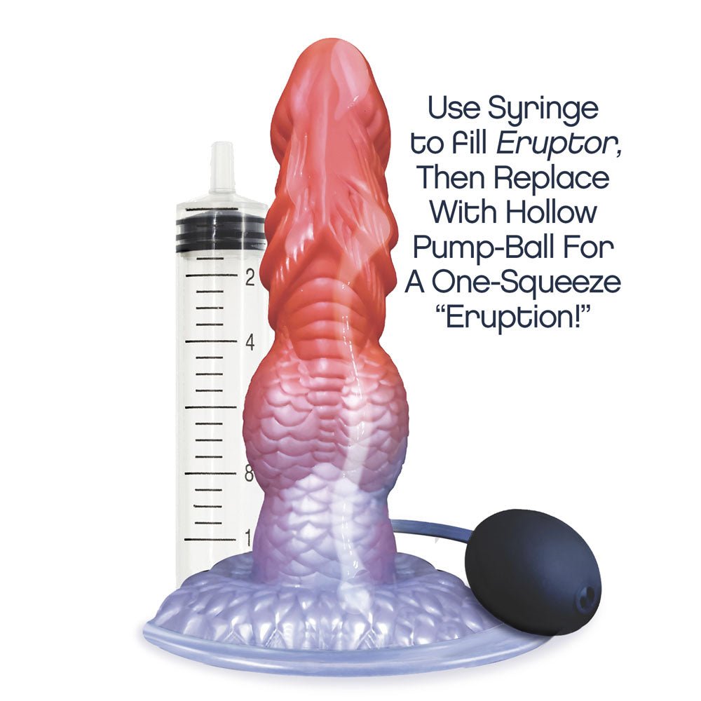 Alien Nation - Eruptor - Coloured 22.9 cm Squirting Fantasy Dildo - DONGS