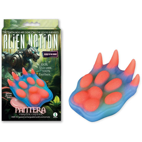 Alien Nation - Pantera - Coloured USB Rechargeable Vibrating Fantasy Grinder Pad with Remote - STIMULATORS