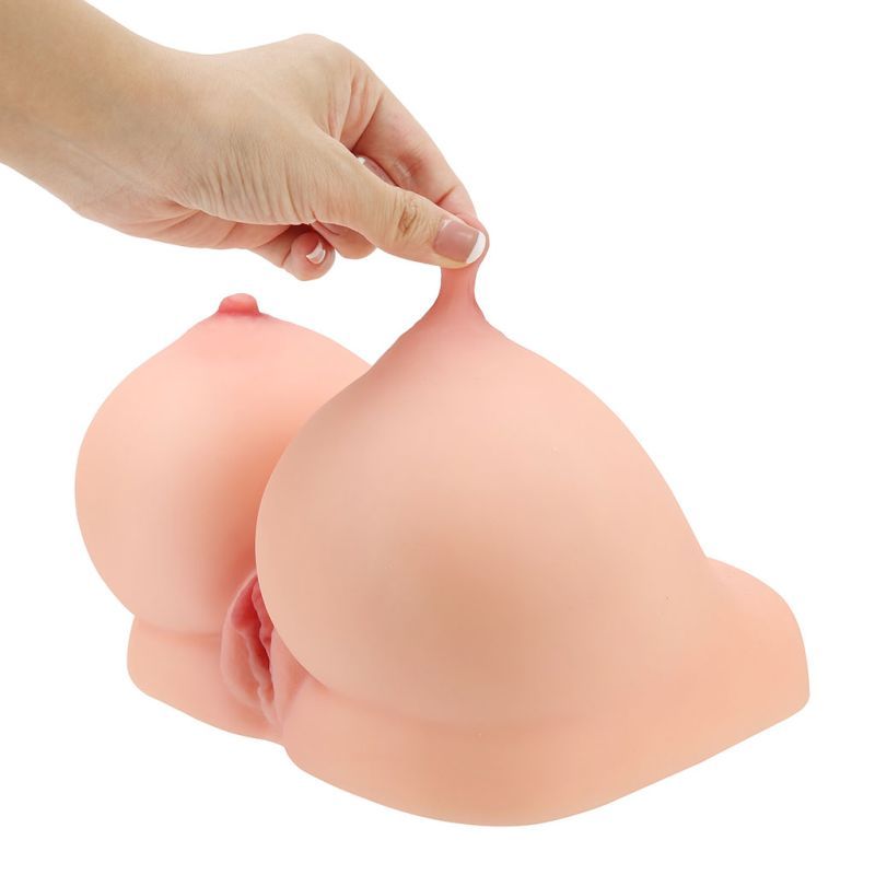 Alisha 2 - in - 1 Pussy and Titty Fuck Masturbator - Adult Toys