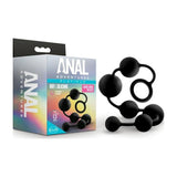 Anal Adventures Platinum Silicone Large Anal Beads - Naughty by Nature Adult Store