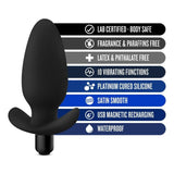 Anal Adventures Platinum Silicone Saddle Plug - Naughty by Nature Adult Store