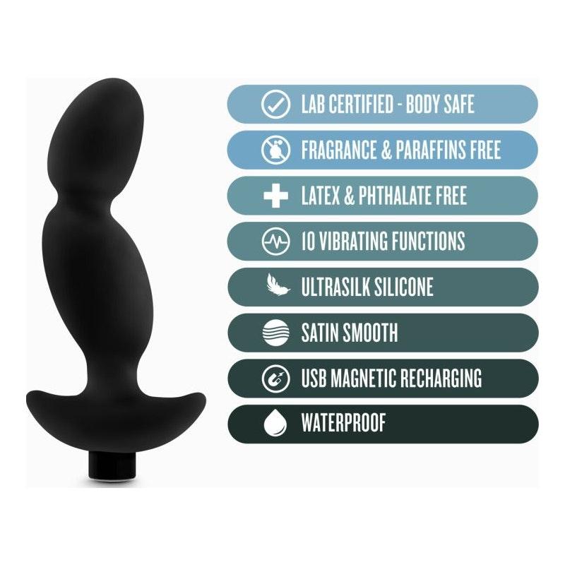 Anal Adventures Vibrating Silicone Prostate Massager 04 - Naughty by Nature Adult Store