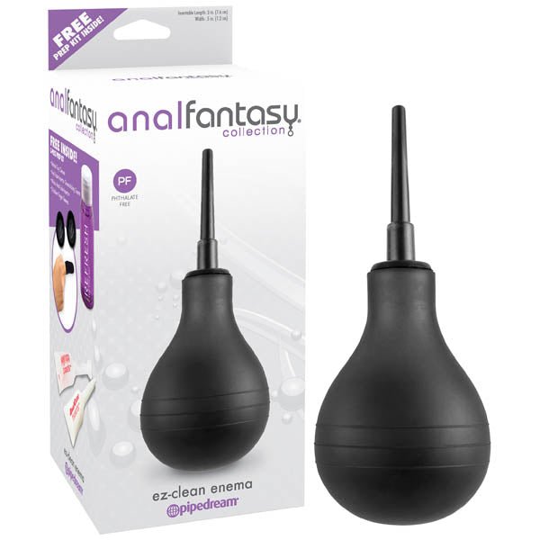 Anal Fantasy Collection EZ - Clean Enema - Black Enema - HEALTH CARE