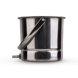 AquaClean 8PC Stainless Steel Bucket Mate Set - HEALTH CARE