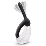 AquaClean Rechargeable Auto Douche Set with Bendable Vibrating Nozzle - 440 ml Capacity with Free Travel Douche Included - HEALTH CARE