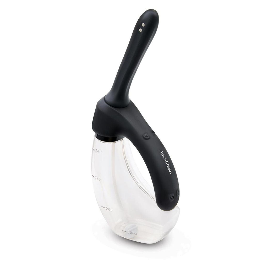 AquaClean Rechargeable Auto Douche Set with Bendable Vibrating Nozzle - 440 ml Capacity with Free Travel Douche Included - HEALTH CARE