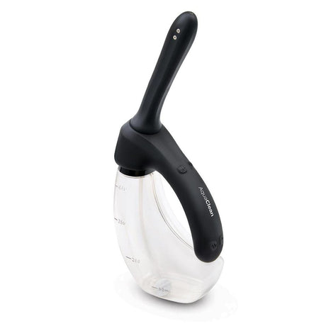 AquaClean Rechargeable Auto Douche Set with Bendable Vibrating Nozzle - 440 ml Capacity with Free Travel Douche Included - HEALTH CARE