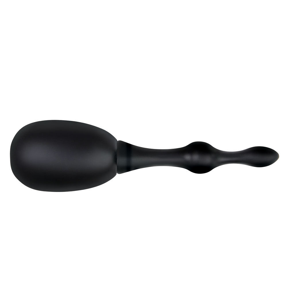 AquaClean Silicone 1 - Way Valve Douche Set with Beaded Nozzle - 150 ml Capacity with Free Travel Douche Included - HEALTH CARE