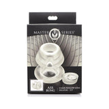 Ass Bung Clear Hollow Anal Dilator 3.5in Large - Adult Toys