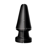 Ass Max Plug Large Anal Plug Black - Adult Toys