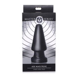 Ass Max Plug Large Anal Plug Black - Adult Toys