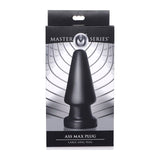 Ass Max Plug Large Anal Plug Black - Adult Toys