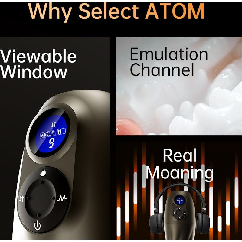 Atom Electronic Masturbator - Adult Toys