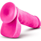 Au Naturel Bold Hero 8in Dildo Pink - Adult Toys