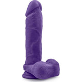 Au Naturel Bold Massive 9in Purple - Adult Toys