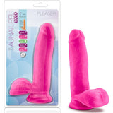 Au Naturel Bold Pleaser 7in Dildo Pink - Adult Toys