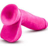 Au Naturel Bold Pleaser 7in Dildo Pink - Adult Toys