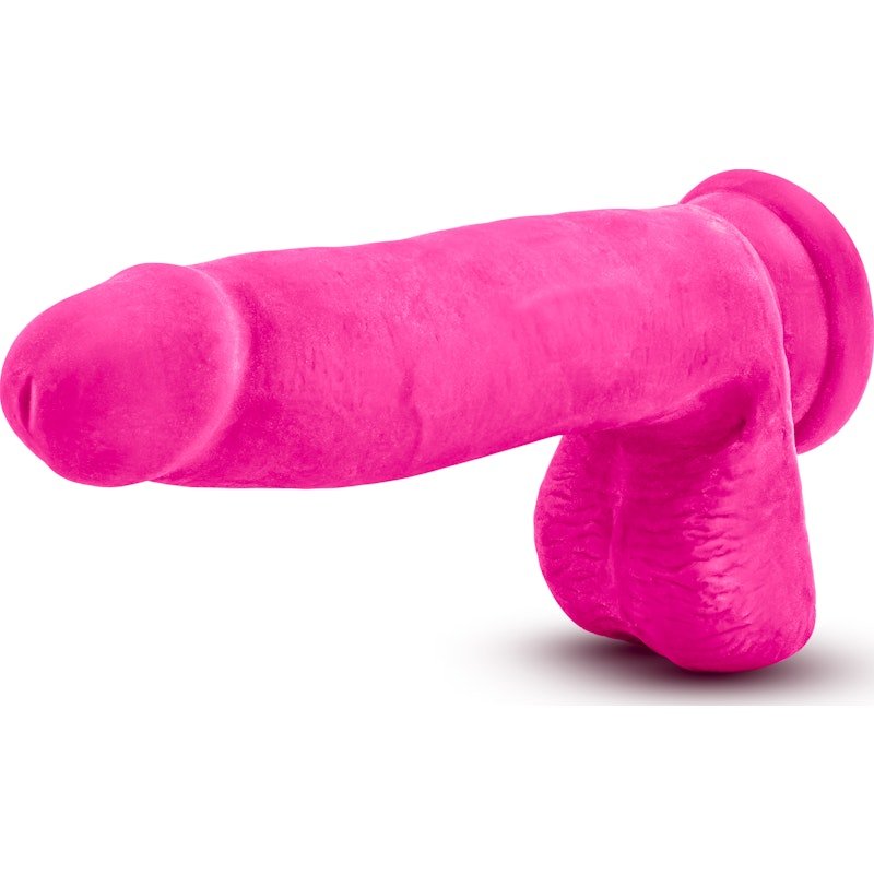 Au Naturel Bold Pleaser 7in Dildo Pink - Adult Toys
