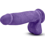 Au Naturel Bold Pleaser 7in Dildo Purple - Adult Toys