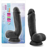 Au Naturel Bold Pound 8.5in Dildo Black - Naughty by Nature Adult Store