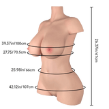 Aubrey Most Realistic BBW Silicone Sex Doll Torso - Sex Doll