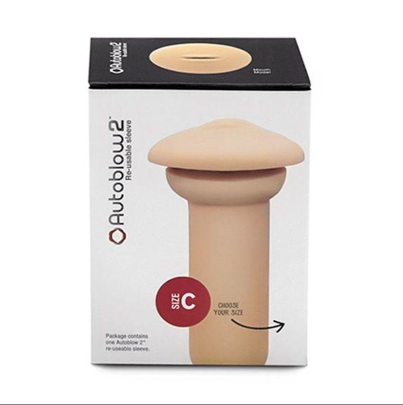 Autoblow 2XT Mouth Sleeve: Size C - MASTURBATORS - PREMIUM