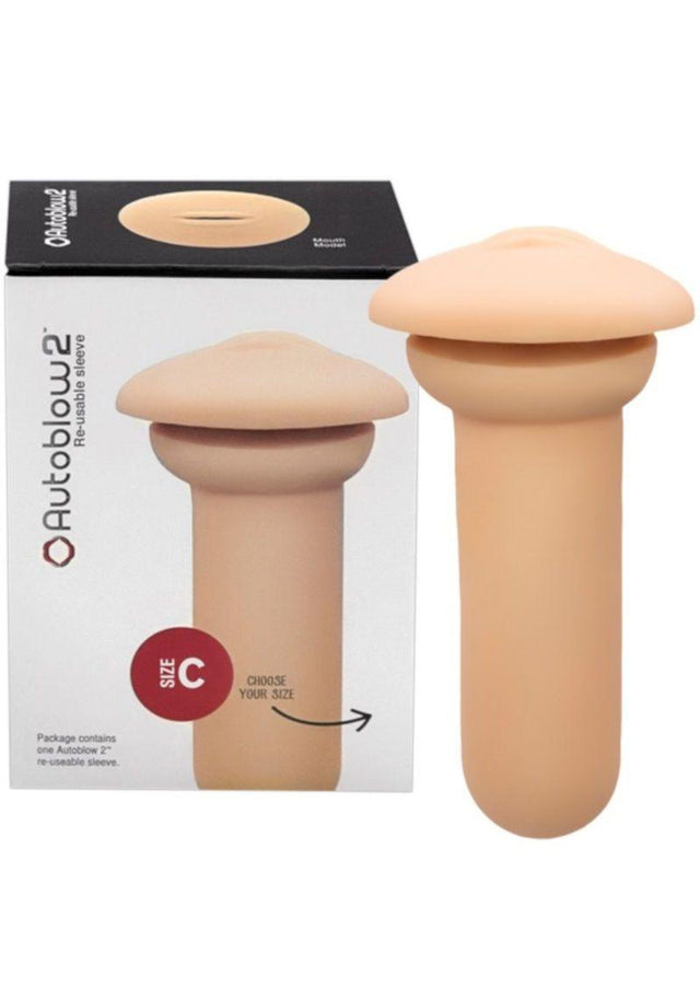 Autoblow 2XT Mouth Sleeve: Size C - MASTURBATORS - PREMIUM
